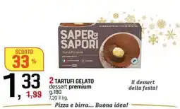 Famila Superstore TARTUFI GELATO dessert premium offerta