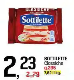 Famila Superstore SOTTILETTE Classiche offerta
