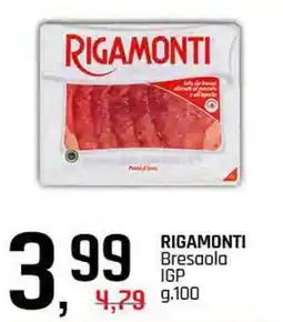 Famila Superstore RIGAMONTI Bresaola IGP offerta