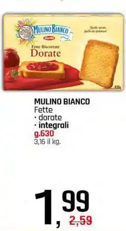 Famila Superstore MULINO BIANCO Fette offerta