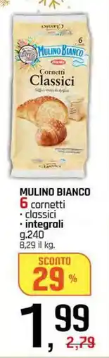 Famila Superstore MULINO BIANCO 6 cornetti offerta