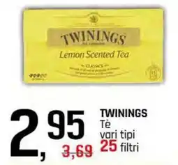 Famila Superstore TWININGS vari tipi offerta