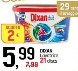 Famila Superstore DIXAN Lavatrice 21 discs offerta