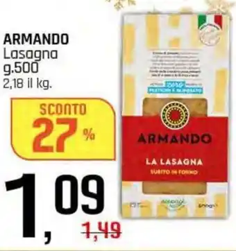 Famila Superstore ARMANDO Lasagna offerta