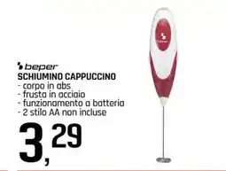 Famila Superstore Beper schiumino cappuccino offerta