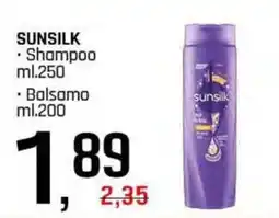 Famila Superstore SUNSILK Shampoo - Balsamo offerta