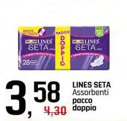 Famila Superstore LINES SETA Assorbenti offerta