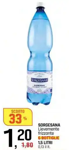 Famila Superstore SORGESANA Lievemente frizzante offerta