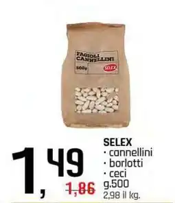 Famila Superstore SELEX cannellini borlotti ceci offerta