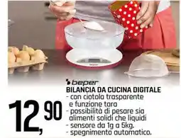 Famila Superstore Beper bilancia da cucina digitale offerta