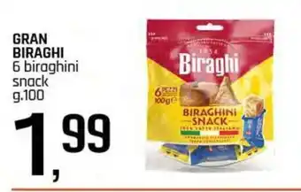 Famila Superstore GRAN BIRAGHI 6 biraghini snack offerta