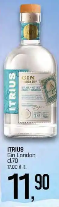 Famila Superstore ITRIUS Gin London offerta