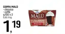 Famila Superstore COPPA MALÙ classica caffè offerta