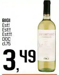 Famila Superstore BIGI Est! Est!! Est!!! DOC offerta