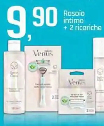 Famila Superstore Gillette Rasoio intimo + 2 ricariche offerta