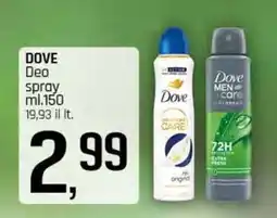 Famila Superstore DOVE Deo spray offerta