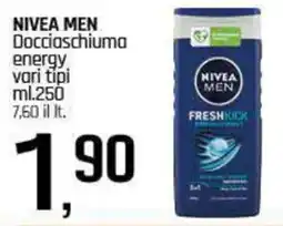 Famila Superstore NIVEA MEN Docciaschiuma energy offerta
