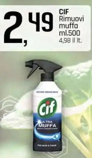 Famila Superstore CIF Rimuovi muffa offerta