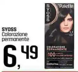 Famila Superstore SYOSS Colorazione permanente offerta