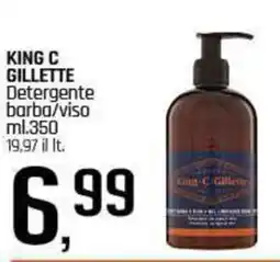 Famila Superstore KING C GILLETTE Detergente barba/viso offerta
