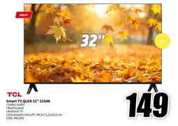 MediaWorld TCL Smart TV QLED 32" 32S4K offerta