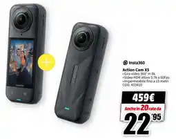 MediaWorld Insta360 Action Cam X5 offerta