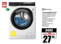 MediaWorld Electrolux Lavatrice EW7F411CH3 offerta