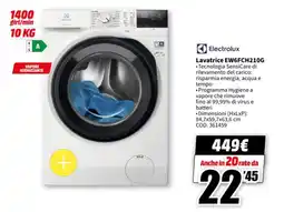 MediaWorld Electrolux Lavatrice EW6FCH210G offerta