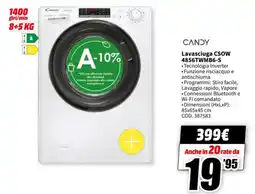 MediaWorld CANDY Lavasciuga CSOW 4856TWMB6-S offerta