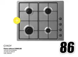 MediaWorld CANDY Piano cottura CHW6LBX offerta