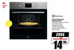 MediaWorld Electrolux Forno da incasso CODGH44TX0 offerta