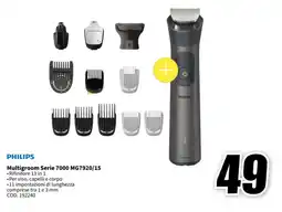 MediaWorld PHILIPS Multigroom Serie 7000 MG7920/15 offerta