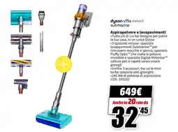 MediaWorld dyson v15s detect submarine Aspirapolvere e lavapavimenti offerta
