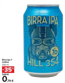 Carrefour Birra Ipa 7 Lattina offerta