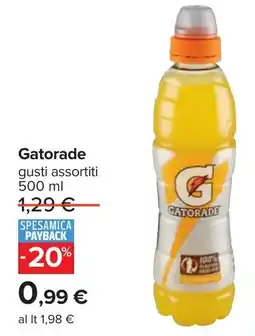 Carrefour Gatorade offerta