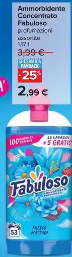 Carrefour Ammorbidente Concentrato Fabuloso offerta