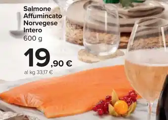 Salmone Affumincato Norvegese Intero