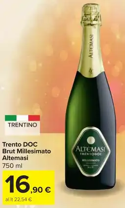 Carrefour Trento DOC Brut Millesimato ALTEMASI offerta