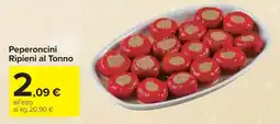 Carrefour Peperoncini Ripieni al Tonno offerta