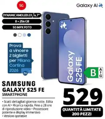 SAMSUNG GALAXY S25 FE SMARTPHONE