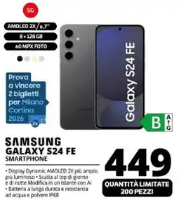 Comet SAMSUNG GALAXY S24 FE SMARTPHONE offerta