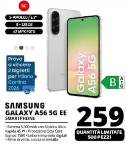Comet SAMSUNG GALAXY A56 5G EE SMARTPHONE offerta