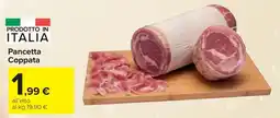 Carrefour Pancetta Coppata offerta