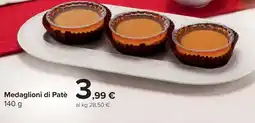Carrefour Medaglioni di Patè offerta