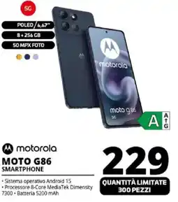 Comet Motorola MOTO G86 SMARTPHONE offerta