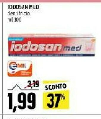 Emi Supermercati Dentifricio offerta