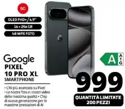 Comet Google PIXEL 10 PRO XL SMARTPHONE offerta