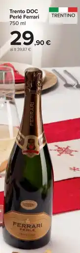 Carrefour Trento DOC Perlé FERRARI offerta