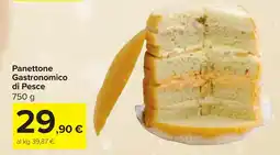 Carrefour Panettone Gastronomico di Pesce offerta