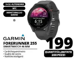 Comet GARMIN FORERUNNER 255 SMARTWATCH 46 MM offerta